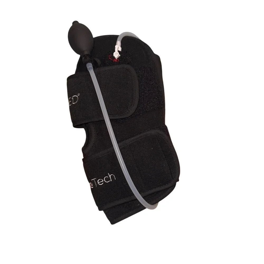 MANAMED Cure Tech 2 in 1 TENS Therapy Arm Sling Knee Brace Black‎ Adjustable